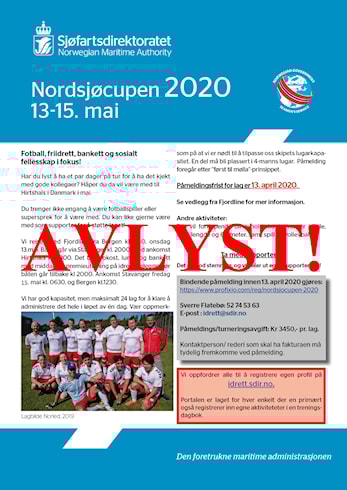 Coronavirus vs Nordsjøcupen